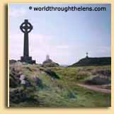 island crosses and llanddwyn disused lighthouse